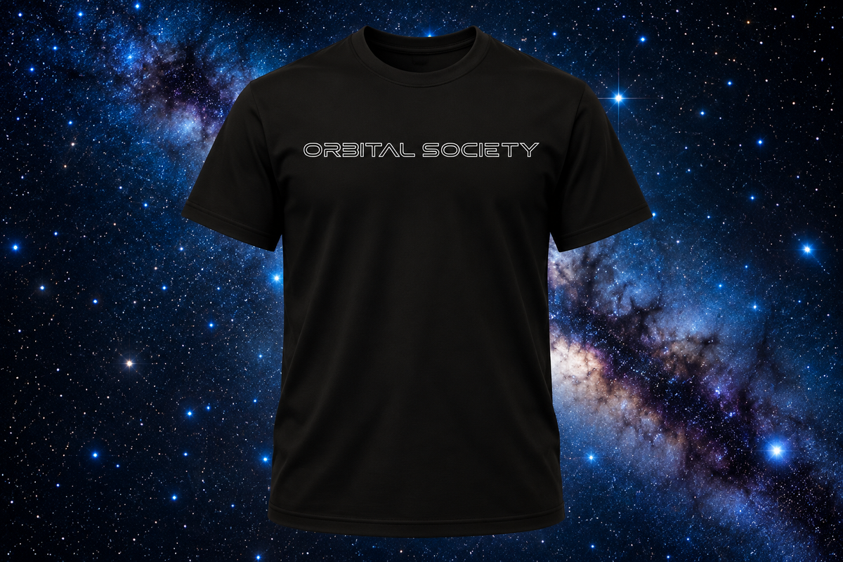 Orbital Society Outline Logo Tee